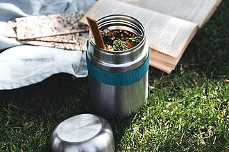 Termo nádoba na potraviny 400ml, tyrkysová