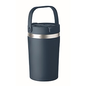 Termohrnek 350 ml, námořní modrá - reklamní předměty