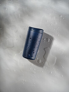 Termohrnek 400ml z nerezové oceli, námořní modrá