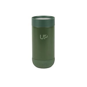 Termohrnek s push zavíráním z RCS recyklované nerezové oceli 350ml, khaki