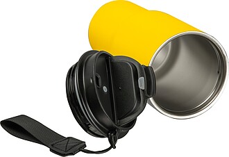 Termohrnek z nerezové oceli 550 ml, žlutá