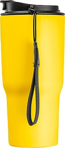 Termohrnek z nerezové oceli 550 ml, žlutá
