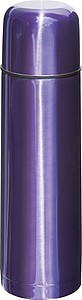 Termoska kovová, 500ml, fialová - reklamní předměty