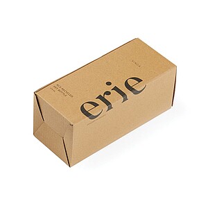 Transparentní láhev z RPET, 575ml, hnědá