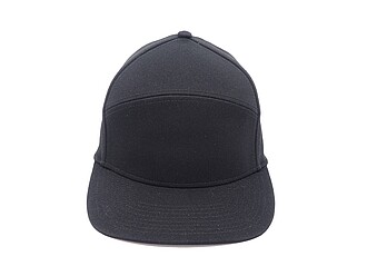 Trendy kšiltovka s rovným kšiltem, černá