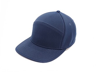 Trendy kšiltovka s rovným kšiltem, námořní modrá - reklamní kšiltovky