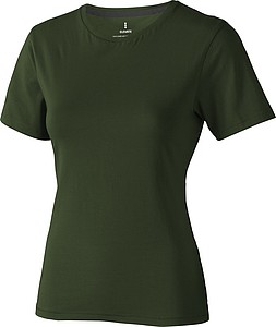 Tričko ELEVATE NANAIMO LADIES T-SHIRT army zelená XXL