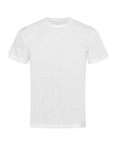 Tričko STEDMAN ACTIVE COTTON TOUCH MEN bílá M - sportovní trička s vlastním potiskem
