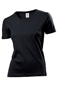 Tričko STEDMAN COMFORT-T WOMEN barva černá M - reklamní trička