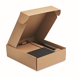 Třídílná dárková sada, černá