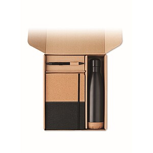 Třídílná dárková sada, černá