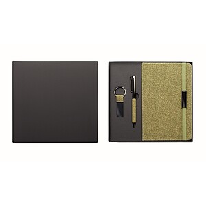 Třídílná dárková sada, zelená