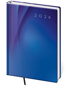 Týdenní diář A5 Vario Blue design 2026 - reklamní kalendáře