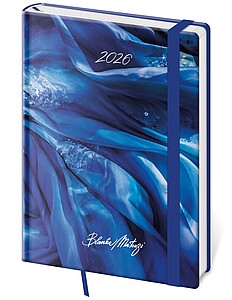 Týdenní diář A5 Vario Matragi Energy s gumičkou 2026 - reklamní kalendáře