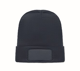 Unisex čepice z RPET, tmavá námořní modrá