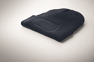 Unisex čepice z RPET, tmavá námořní modrá