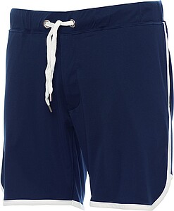 Unisex kraťasy PAYPER GAME, námořní modrá/bílá, velikost XL - kalhoty s potiskem
