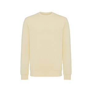 Unisex lehká mikina Iqoniq Etosha, jemně žlutá, velikost XXS