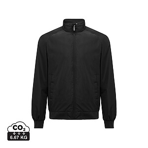 Unisex městská bunda Iqoniq Odin z recyklovaného polyesteru, velikost 3XL, černá - bundy s vlastním potiskem