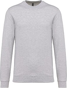 Unisex mikina KARIBAN, šedá melanž, XS