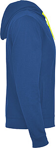 Unisex mikina ROLY FUJI, královská modrá/žlutá, S