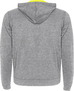 Unisex mikina ROLY FUJI, šedá melanž/žlutá, S