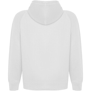 Unisex mikina s kapucí,ROLY VINSON, bílá, vel. M