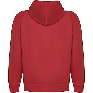 Unisex mikina s kapucí,ROLY VINSON, červená, vel. XS