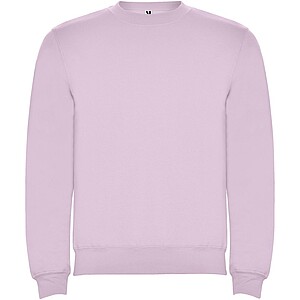 Unisex mikina s kulatým výstřihem, ROLY CLASICA, světle růžová, vel. XS