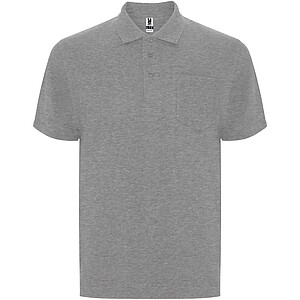 Unisex polokošile Roly Centauro Premium, velikost 2XL, šedý melír