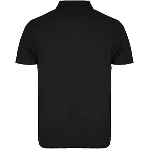 Unisex polokošile s krátkým rukávem, ROLY AUSTRAL, černá, vel. XL