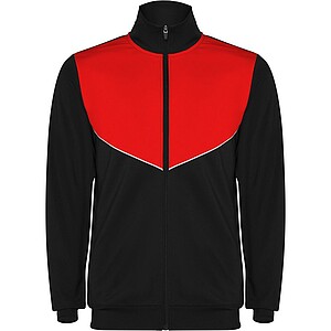 Unisex tepláková souprava Roly Evans, černá/červená, velikost S