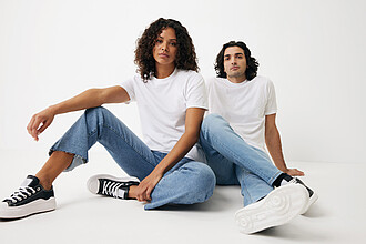 Unisex tričko Iqoniq Sierra z recyklované bavlny, bílá, XS