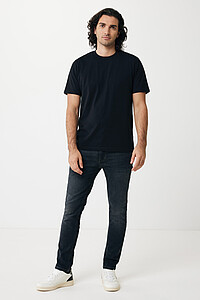 Unisex tričko Iqoniq Sierra z recyklované bavlny, černá, M