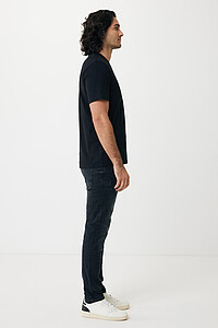 Unisex tričko Iqoniq Sierra z recyklované bavlny, černá, M