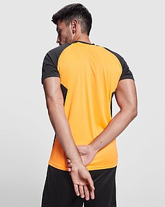 Unisex tričko Roly Bugatti, bílá/královská modrá, velikost L