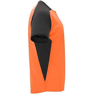 Unisex tričko Roly Bugatti, fluorescenční oranžová, velikost S