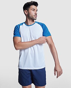 Unisex tričko Roly Indianapolis, bílá/červená, velikost S