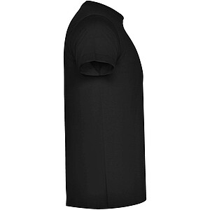 Unisex tričko s krátkým rukávem, ROLY ATOMIC, černá, vel. XL