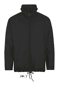 Unisex větrovka SOLS SHIFT - UNISEX WATER REPELLENT WINDBREAKER, černá, L - bundy s vlastním potiskem