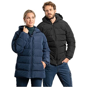 Unisex zateplená prošívaná bunda, ROLY NEPAL, černá, vel. L