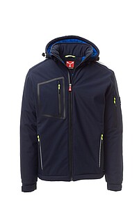 Unisex zimní bunda Payper STREAM PAD, námořní modrá, velikost L - bundy s vlastním potiskem