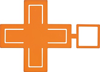 Univerzální držák mobilního telefonu, oranžový - reklamní předměty