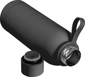 Vakuová lahev s pogumovaným povrchem 700 ml, antracitová