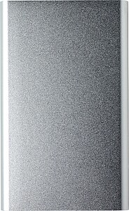 VALUR Hliníková powerbanka s kapacitou 4000 mAh M, stříbrná