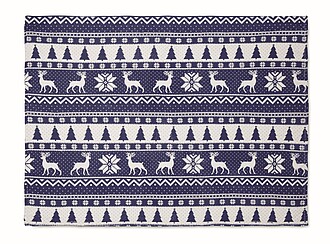 VANELA Fleecová deka z RPET 190g, tmavě modrá