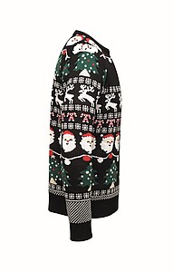 Vánoční svetr s LED, S/M, černá