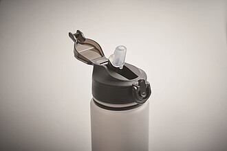 VAYANA Sportovní láhev na pití z recyklovaného plastu, 1000 ml, šedá/černá