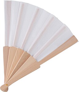 Vějíř z RPET, bílý