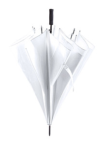 Velký automatický deštník, pr. 130cm, bílý - reklamní deštníky